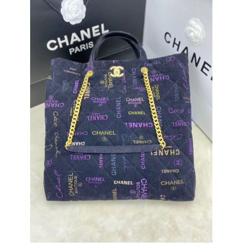 Chanel EINKAUFSTASCHE 2566 dunkelblau