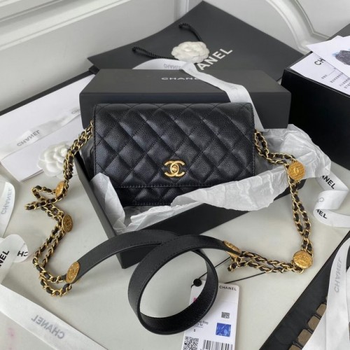 Chanel KLEINE FLAP BAG AP2840 schwarz