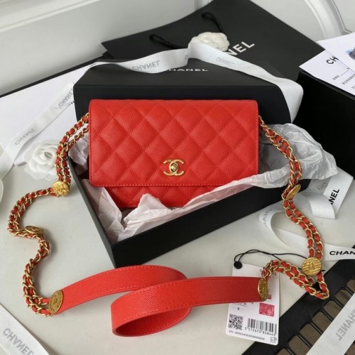 Chanel KLEINE FLAP BAG AP2840 rot