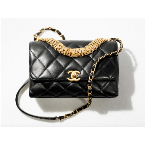 Chanel KLEINE FLAP BAG AS3241 schwarz