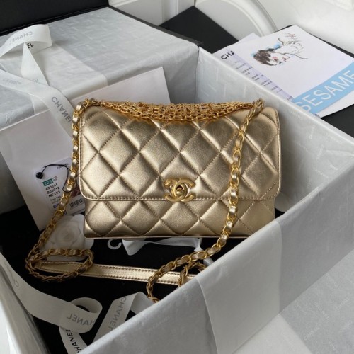 Chanel KLEINE FLAP BAG AS3241 Gold