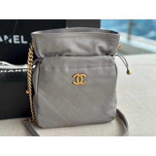 Chanel KLEINE EINKAUFSTASCHE AS2985 grau