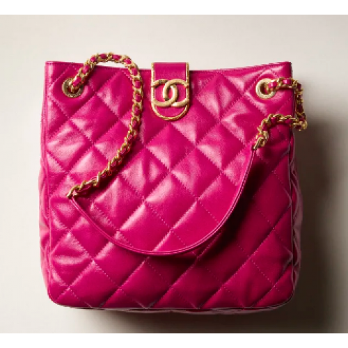 Chanel KLEINE EINKAUFSTASCHE AS3477 Fuchsia