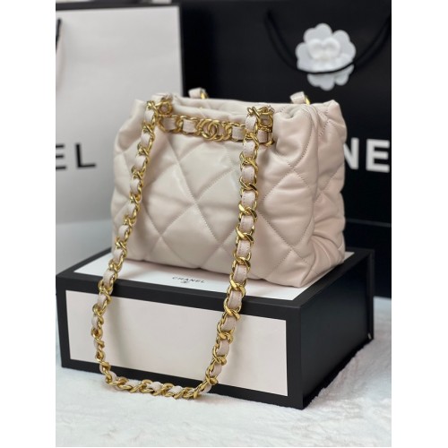 Chanel KLEINE EINKAUFSTASCHE AS3502 Beige