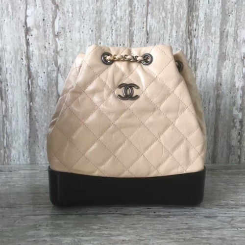 Chanel Schaffell-Leder-Rucksack 93825 Hellrosa