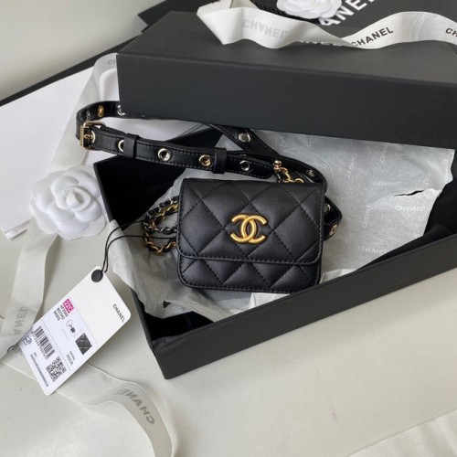 Chanel Schaffell Original Ledertasche AP2549 schwarz