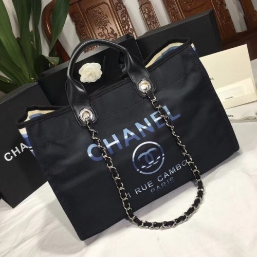 Chanel Einkaufstasche 66941 schwarz