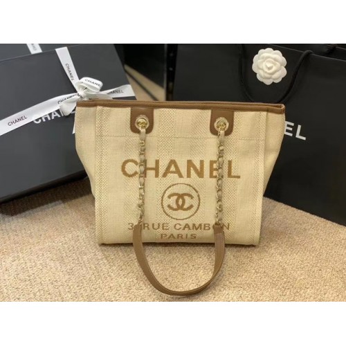 Chanel Umhängetasche A66942 Beige