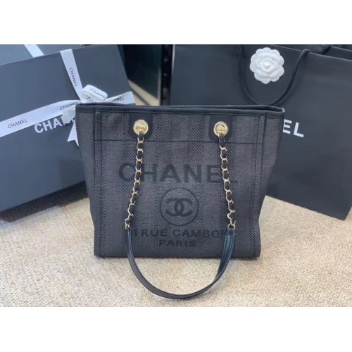 Chanel Umhängetasche A66942 dunkelblau