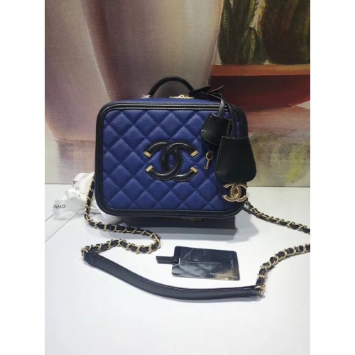 Chanel Kosmetikkoffer Original A93343 blau