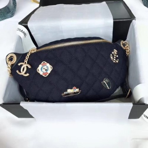 Chanel Original Gürteltasche A57869 Marineblau