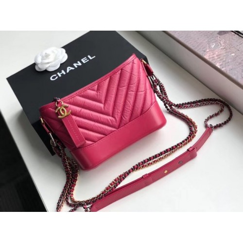 Chanel Gabrielle kleine Hobo-Tasche A91810 Rose