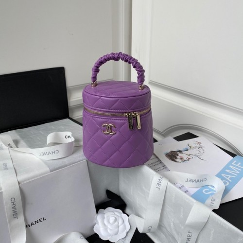 Chanel Tasche aus Lammleder mit Henkel AP2730 Lila
