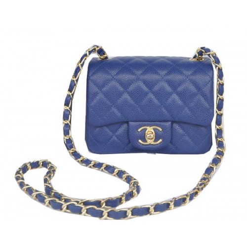 Chanel Mini Classic Flap Bag Royal Cannage Muster 1115 Gold