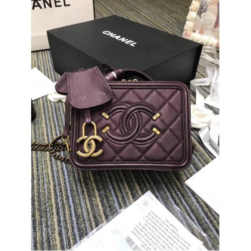 Chanel Mini Kosmetikkoffer Original A93342 lila