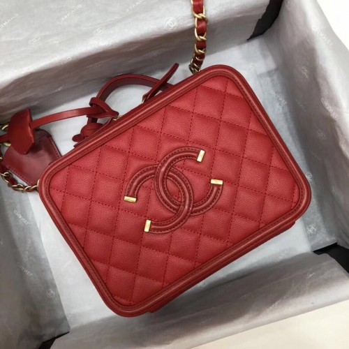 Chanel Mini Kosmetikkoffer Original A93342 rot