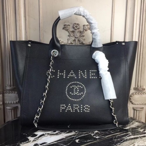 Chanel Original Kalbsleder Tragetasche 78900 schwarz