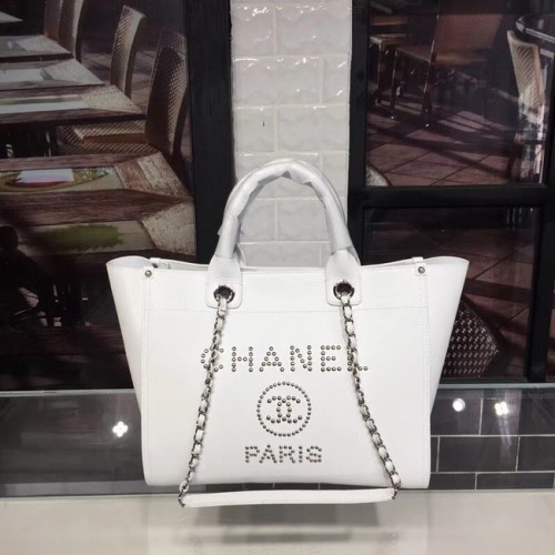Chanel Original Kalbsleder Tragetasche 78900 weiß