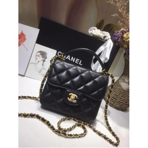 Chanel kleine Tragetasche 8817 schwarz