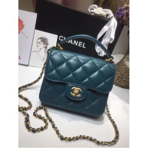 Chanel kleine Tragetasche 8817 blau