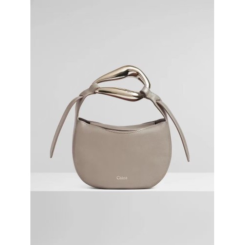 Chloe Original Kalbsledertasche 3S1350 grau