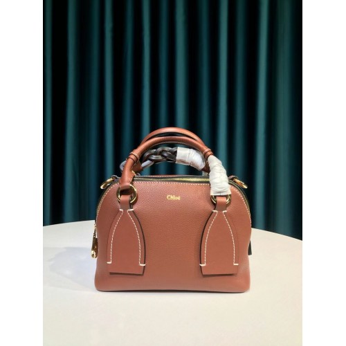 Chloe Original Kalbsledertasche 6C081 braun