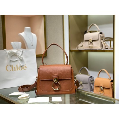 Chloe Original Kalbsledertasche C1142L braun