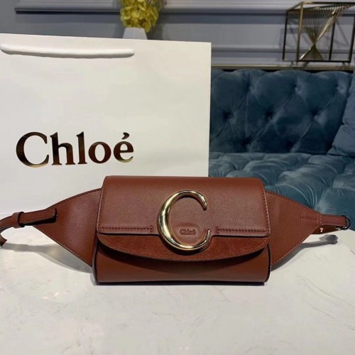 Chloe Original Ledergürteltasche 3S036 braun