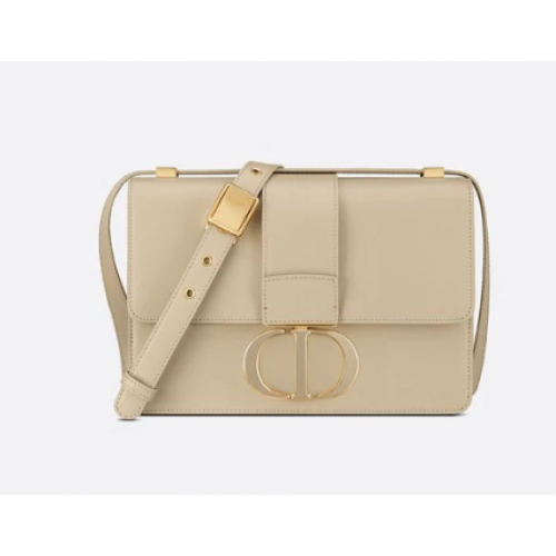 DIOR 30 MONTAIGNE TASCHE Box-Kalbsleder in Beige M9203UM