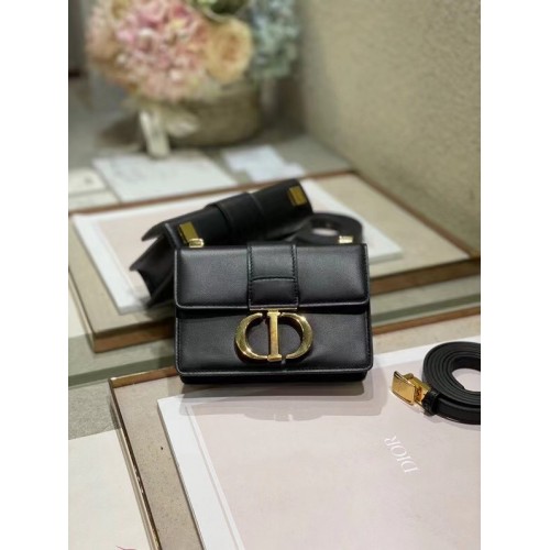 DIOR 30 MONTAIGNE TASCHE Kalbsleder mini M9204U schwarz