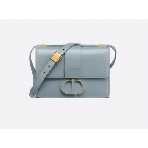 DIOR 30 MONTAIGNE TASCHE Cloud Blue Box Kalbsleder M9203UM