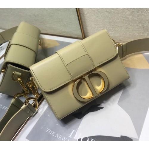 DIOR 30 MONTAIGNE BOX BAG Minzbeige Kastenkalbsleder M9204U
