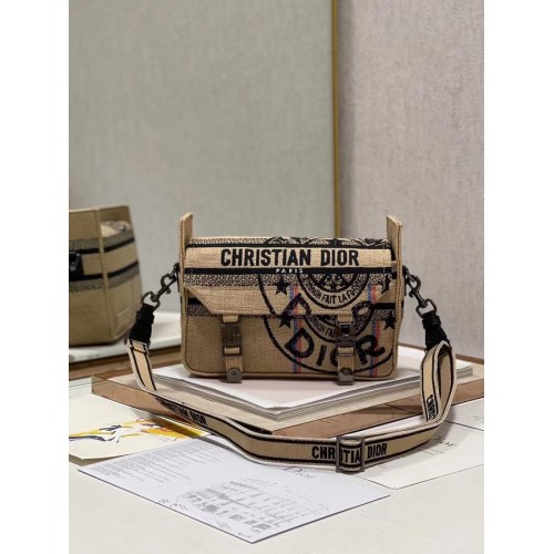 DIOR BOBBY BAG Stickerei C0803 Gelb