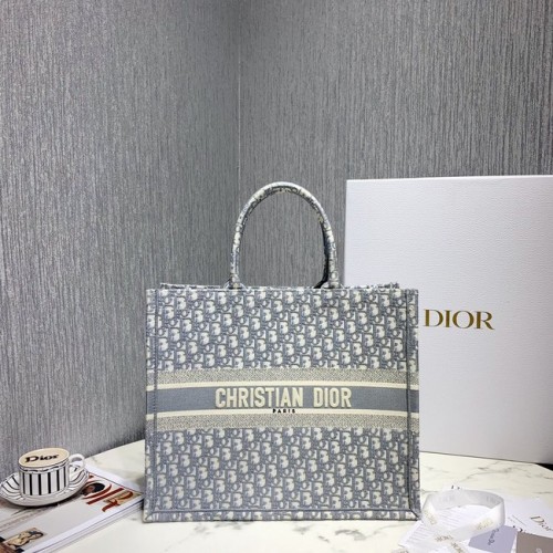 DIOR BOOK TOTE TASCHE AUS BESTICKTEM LEINWAND C1286-6
