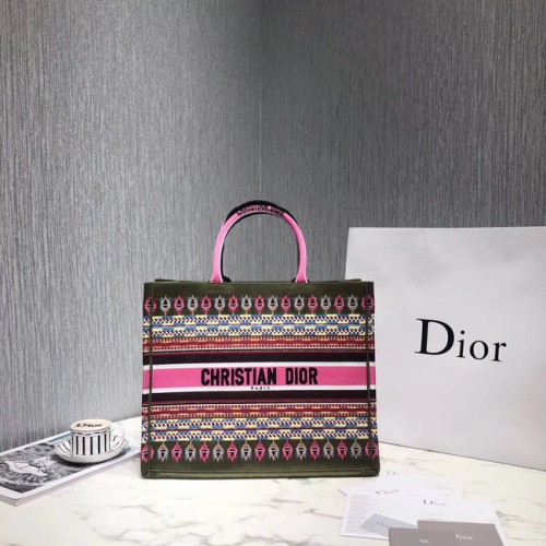 DIOR BOOK TOTE BESTICKTE CANVASTASCHE M1287-5