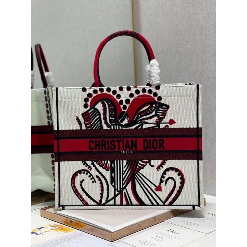 DIOR BOOK TOTE Stickerei C1286-21