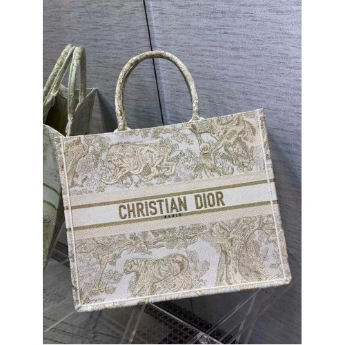 DIOR BOOK TOTE Stickerei C1286-8 creme