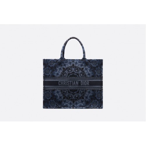 DIOR BOOK TOTE KALEIDIORSCOPIC BAG M1286ZRIO blau