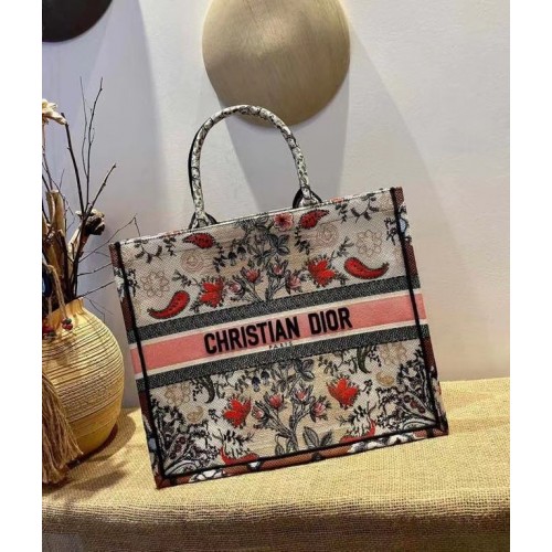 DIOR BOOK TOTE Mehrfarbige Stickerei M1286ZR