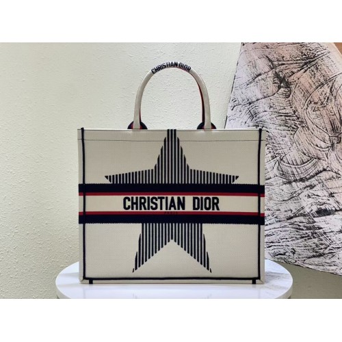 DIOR BOOK TOTE Mehrfarbige Stickerei M1297ZR-21