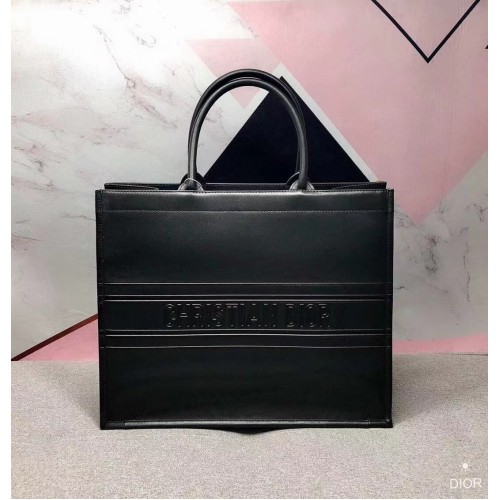 DIOR BOOK TOTE ORIGINAL LEDERTASCHE M1287 SCHWARZ