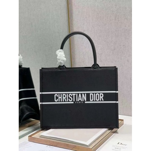DIOR BOOK TOTE Leder Konstellationsstickerei M1296ZR schwarz