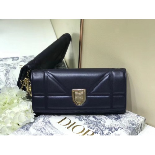 DIOR CLUTCH goldfarbenes Metall C1040A schwarz DIOR CLUTCH goldfarbenes Metall C1040A schwarz