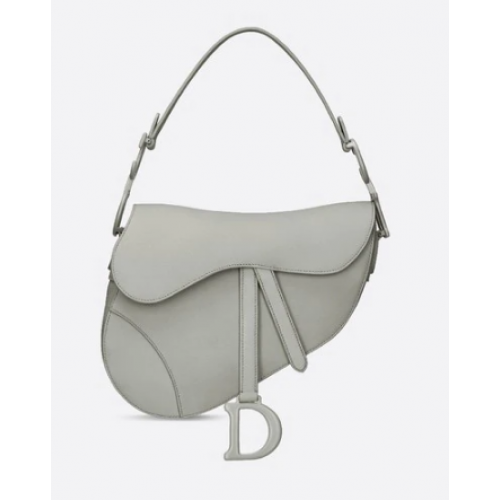 DIOR GREY STONE SADDLE MATT KALBSLEDER TASCHE M0446I