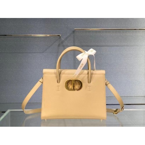 DIOR LARGE ST HONORE TOTE Genarbtes Kalbsleder M9306UBAE apricot