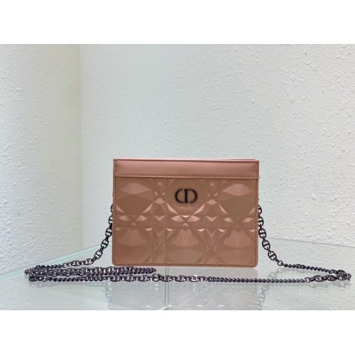 DIOR MINI BOBBY BAG Cannage Kalbsleder C2806 rosa