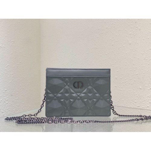 DIOR MINI BOBBY BAG Cannage Kalbsleder C2806 gary