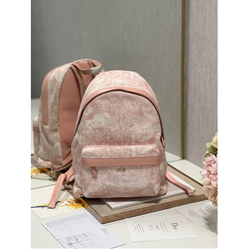 DIOR mittelgroßer DIORTRAVEL RUCKSACK M6109 Rosa