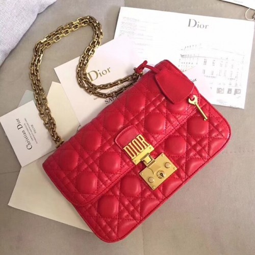 DIORADDICT FLAP BAG AUS ROTEM CANNAGE-LAMMLEDER M5818