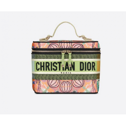 DIORTRAVEL Kosmetikkoffer Multicolor Dior in Lights Stickerei S5480V